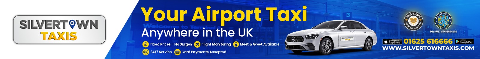 Silvertown Taxis - Manchester Airport Transfers