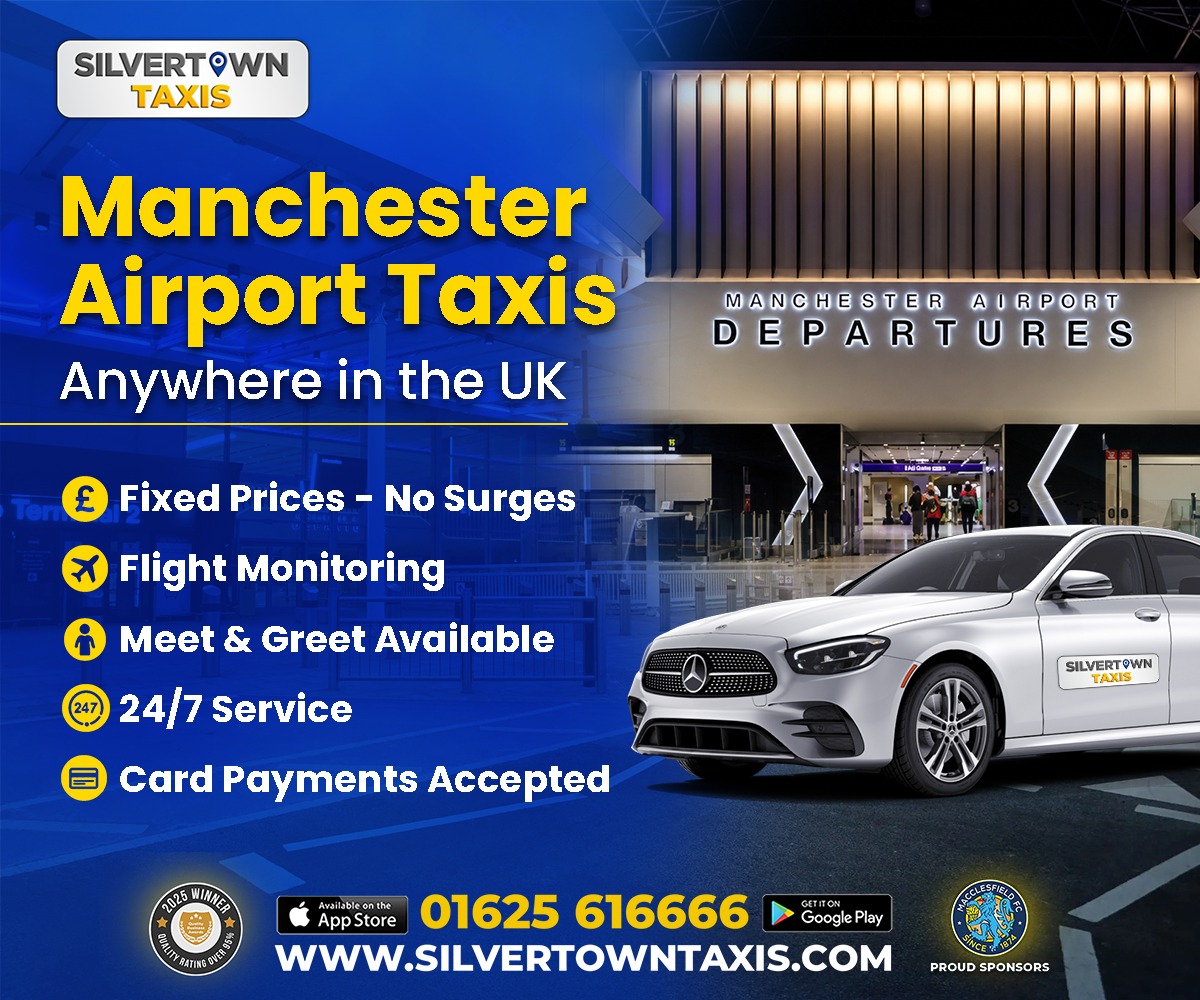Silvertown Taxis - Manchester Airport Transfers